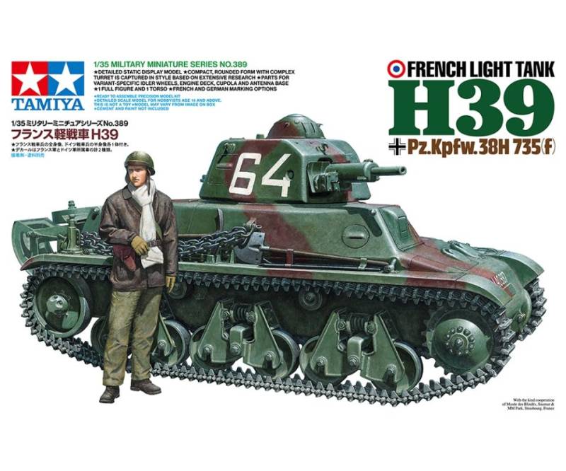 Franz. Lt. Panzer H39 (1) von Tamiya
