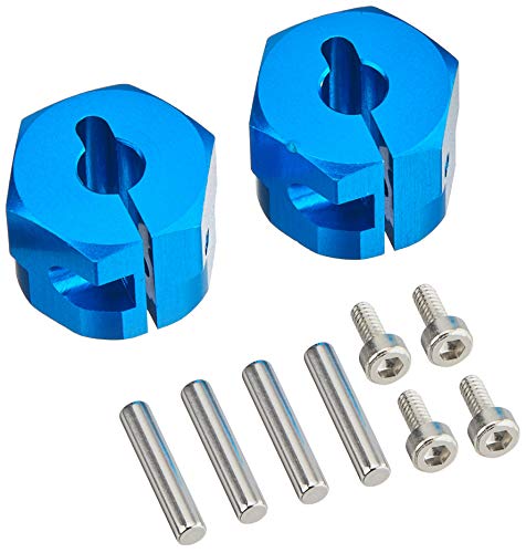 TAMIYA 54610 - Alu Felgenmitnehmer Klemm 2, Fahrzeuge, 12 mm, 9 mm, Blau von TAMIYA