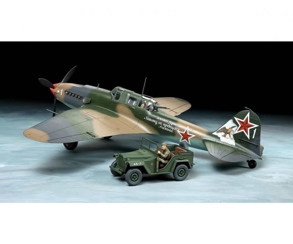 Ilyushin IL-2 Shturmovik & GAZ-67B in Ilyushin IL-2 Shturmovik & GAZ-67B in von Tamiya