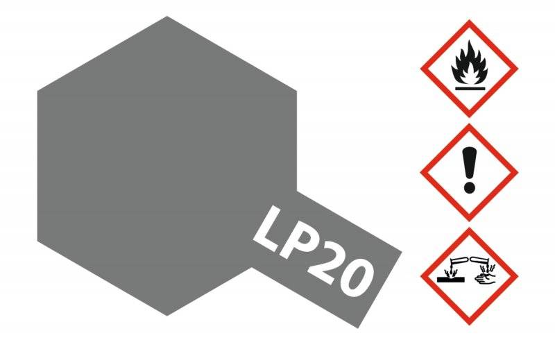 LP-20 Hell Gun Metal [10ml] von Tamiya