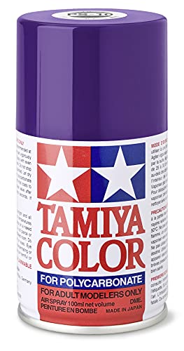 TAMIYA 86010 PS-10 Violett Polycarbonat 100ml - Sprühfarbe für Plastikmodellbau, Modellbau und Bastelzubehör, Sprühfarbe für den Modellbau von TAMIYA