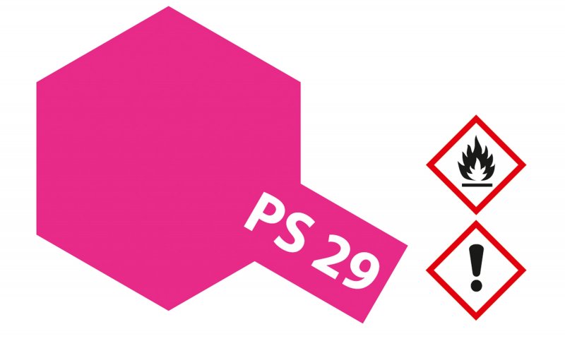 PS-29 Neon Rosarot Polycarb. 100ml PS-29 Neon Rosarot Polycarb. 100ml von Tamiya