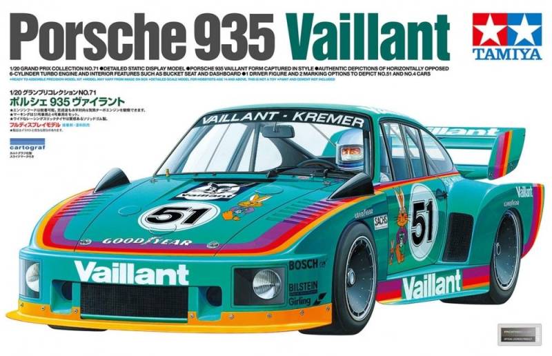 Porsche 935 Vaillant-Kremer von Tamiya