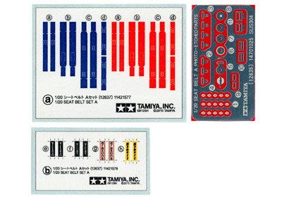 Renngurte-Set A Renngurte-Set A von Tamiya