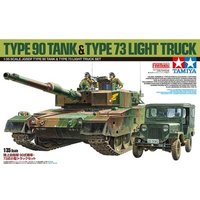 TAMIYA 300025186 1:35 JGDF KPz Typ 90 m. Typ 73 Fhzg. TAMIYA 300025186 1:35 JGDF KPz Typ 90 m. Typ 73 Fhzg. von Tamiya