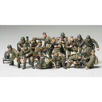 TAMIYA 300032521 1:48 WWII Figuren-Set Russische Infanterie & Besatzung TAMIYA 300032521 1:48 WWII Figuren-Set Russische Infanterie & Besatzung von Tamiya