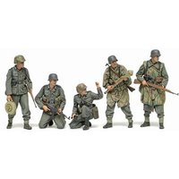 TAMIYA 300035382 1:35 Figuren-Set Deutsche Infanterie 1943-45 (5) von Tamiya