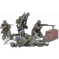 TAMIYA 300035386 1:35 Figuren-Set Dt. MG Truppen (5) Mit.WW2 von Tamiya