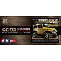TAMIYA 300047490 1:10 RC Toyota Land Cruiser 40 lackiert CC-02 von Tamiya