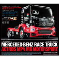 TAMIYA 300058683 1:14 RC M-B Race Truck Actros MP4 TT-01E TAMIYA 300058683 1:14 RC M-B Race Truck Actros MP4 TT-01E von Tamiya