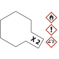TAMIYA 300081002 X-2 WEIß glänzend 23 ml TAMIYA 300081002 X-2 WEIß glänzend 23 ml von Tamiya