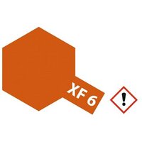 TAMIYA 300081306 XF-6 Kupfer 23 ml von Tamiya