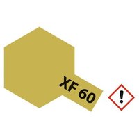 TAMIYA 300081360 XF-60 Dunkelgelb matt 23 ml von Tamiya