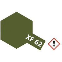 TAMIYA 300081362 XF-62 Braunoliv (Olive Drab) 23 ml von Tamiya