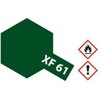 TAMIYA 300081761 XF-61 Dunkelgrün matt 10ml von Tamiya