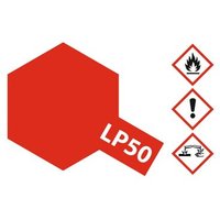 TAMIYA 300082150 LP-50 Hellrot glzd. 10 ml von Tamiya