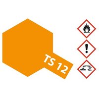TAMIYA 300085012 TS-12 Orange glänzend 100 ml von Tamiya