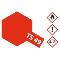 TAMIYA 300085049 TS-49 Hellrot glänzend 100 ml von Tamiya