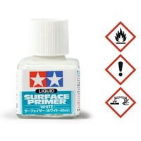 TAMIYA 300087096 Grundierung flüssig weiss 40 ml von Tamiya