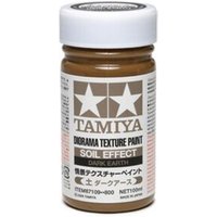 TAMIYA 300087109 Texturfarbe Erde/Dkl.braun 100 ml Diorama von Tamiya
