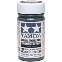 TAMIYA 300087115 Texturfarbe Beton/Dkl.grau 100 ml Diorama von Tamiya