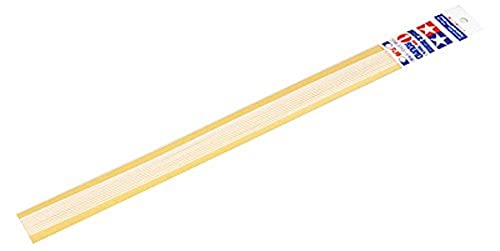 TAMIYA 70174 - Rundprofil 1 mm, 10 Stück, 400 mm weiß, Kunststoff, Klein von TAMIYA