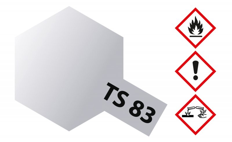 TS-83 Metallic Silber glänzend 100ml TS-83 Metallic Silber glänzend 100ml von Tamiya