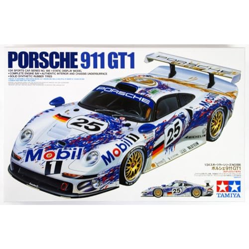 TAMIYA – 24186 – Modellbau – Porsche 911 GT1 – Maßstab 1:24 TAMIYA – 24186 – Modellbau – Porsche 911 GT1 – Maßstab 1:24 von TAMIYA