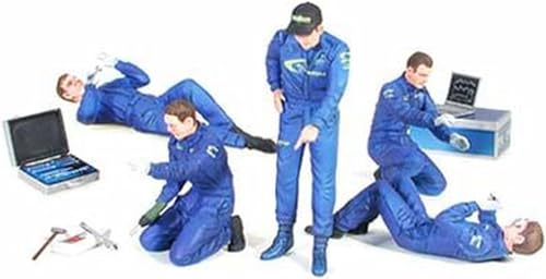 Tamiya 300024266 - 1:24 Figuren-Set Rally Mechaniker (5) von Tamiya
