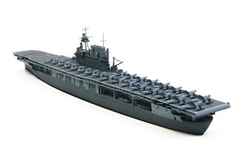 Tamiya - 1:700 WL Flugzeugträger USS Yorktown CV-5 - Plastikbausatz - Modellbau - originalgetreue Nachbildung - detaillierter Bausatz - Basteln - Hobby - Zusammenbauen, Navy Blue von TAMIYA