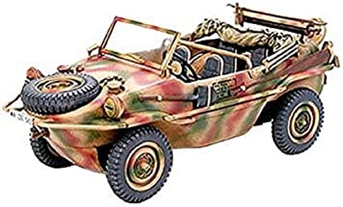 Tamiya 300032506 - 1:48 WWII Deutscher Schwimmwagen Typ 166, Personenkraftwagen K2, Mittel von Tamiya