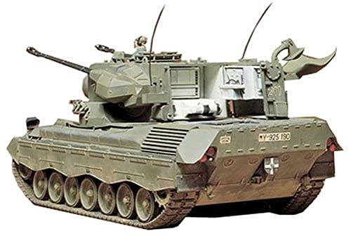 Tamiya 35099 1:35 BW Flak-Panzer Gepard (1), Modellbausatz,Plastikbausatz, Bausatz zum Zusammenbauen, detaillierte Nachbildung, Armeegrün, Mittel Tamiya 35099 1:35 BW Flak-Panzer Gepard (1), Modellbausatz,Plastikbausatz, Bausatz zum Zusammenbauen, detaillierte Nachbildung, Armeegrün, Mittel von TAMIYA