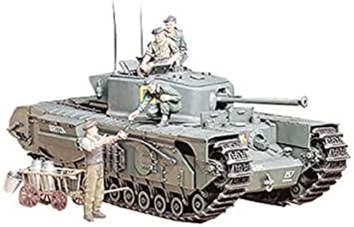 Tamiya 300035210-1:35 WWII British Panzer Churchill Mk.VII (6), grün von TAMIYA