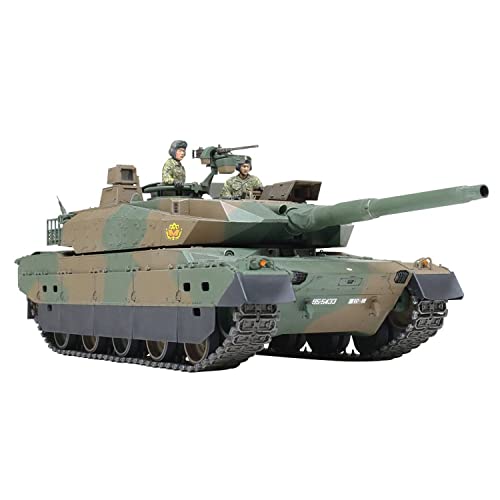 Tamiya 300035329 JGSDF Type 10 MBT Tank 1/35 Panzer Militärisches Landfahrzeug Modellbausätze, Olivgrün, Tan, Gold, Grau Tamiya 300035329 JGSDF Type 10 MBT Tank 1/35 Panzer Militärisches Landfahrzeug Modellbausätze, Olivgrün, Tan, Gold, Grau von TAMIYA