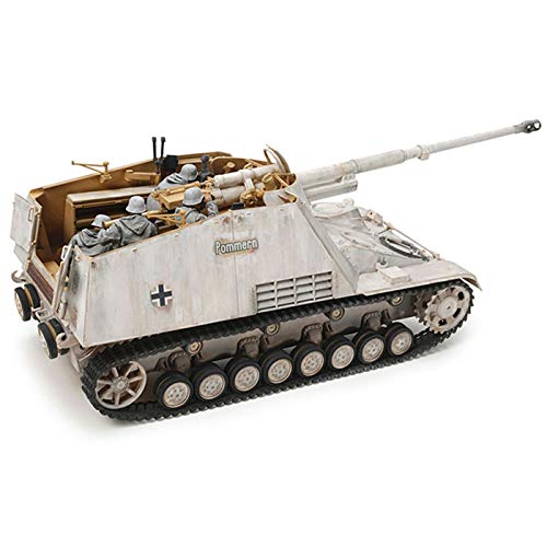 Tamiya 35335 1:35 Deutscher Panzerjäger Nashorn (4), Modellbausatz,Plastikbausatz, Bausatz zum Zusammenbauen, detaillierte Nachbildung, Beige von TAMIYA