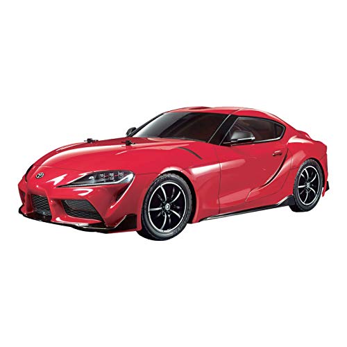 Tamiya 300058674 1:10 RC G.R. Supra (TT-02), Bausatz, zum Zusammenbauen, bebilderte Aufbauanleitung, ferngesteuertes Auto/Fahrzeug, Modellbau, Hobby, orginalgetreu, detailliert, unlackiert von Tamiya