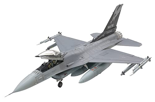 TAMIYA TMYTAM61101 300061101 - 0.075 Lockheed Martin F-16C Block 25/32, Schwarz von TAMIYA