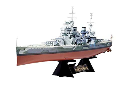 Tamiya 300078011-1:350 WWII Britische Kampfschiffe Prince of Wales Tamiya 300078011-1:350 WWII Britische Kampfschiffe Prince of Wales von Tamiya