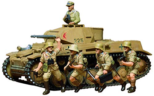 TAMIYA TAM35009 300035009 - 1:35 WWII Panzer Kampfwagen II Ausf.F/G -5 SK.121, grün von TAMIYA