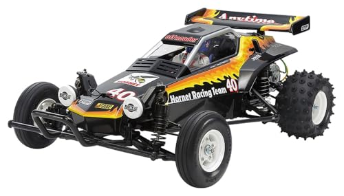 Tamiya 58742 1:10 RC Hornet EVO. - ferngesteuertes Auto, Fahrzeug, Modellbau, Zusammenbauen, Hobby, RC Bausatz, unlackiert Tamiya 58742 1:10 RC Hornet EVO. - ferngesteuertes Auto, Fahrzeug, Modellbau, Zusammenbauen, Hobby, RC Bausatz, unlackiert von Tamiya