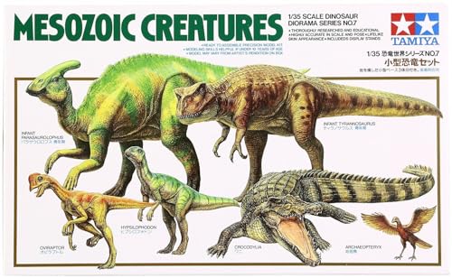 Tamiya 60107-1:35 Mesozoic Creatures/Reptilienzeitalter Tamiya 60107-1:35 Mesozoic Creatures/Reptilienzeitalter von TAMIYA