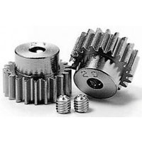 Motorritzel-Set 20/21Z M0,6 Alu von TAMIYA-CARSON Modellbau GmbH&Co.KG