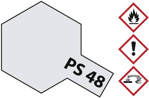 Tamiya Lexanfarbe Alusilber (Chrom) PS-48 Spraydose 100ml von Tamiya