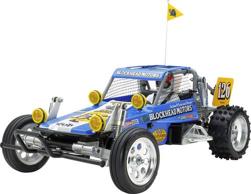 Tamiya RC Wild One OR Blockhead Motor Brushed 1:10 RC Einsteiger Modellauto Elektro Buggy Heckantrie von Tamiya