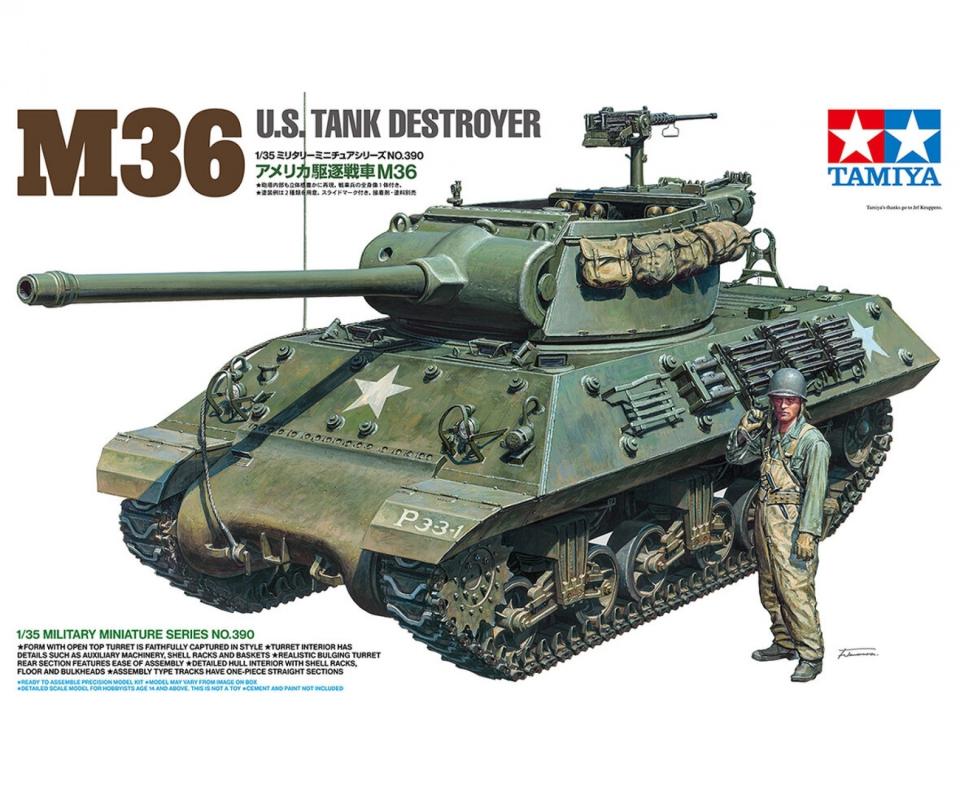 US M36 Jagdpanzer (1) von Tamiya