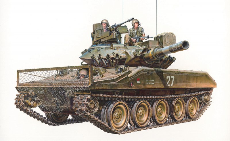 US M551 Sheridan Vietnam US M551 Sheridan Vietnam von Tamiya