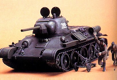 WWII Rus. KPz. T34/76 ChTZ V.43 WWII Rus. KPz. T34/76 ChTZ V.43 von Tamiya