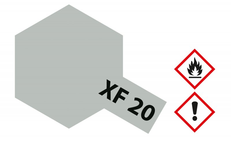XF-20 Mittel-Grau - matt [23ml] von Tamiya