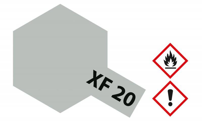 XF-20 Mittel-Grau - matt [23ml] von Tamiya
