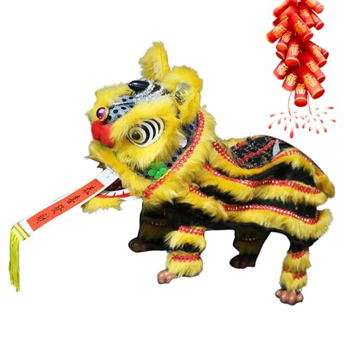 Tanakeji Traditionelle Chinesische Marionette | Kulturelle Fadenpuppe Löwentanz | Kulturelles Spielzeug Künstlerisches Design für Feste Schule Klassenzimmer Lokales Theater Aufführungen Familienfeiern von Tanakeji